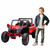 Childrens Red UTV 2-Seat Electric 3-Speed Off Road  UTV & Remote