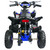 Children's Blue 36v Chain Driven Electric Quad Bike Age 10