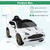 Kids Official Electric Powered White Aston Martin 12v Ride in Car