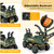 Kiddies Green 6v Electric Sit On Farm Excavator With Swivel Seat