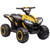 Yellow 12v ATV Sit-On Motorized Quad Bike with Suspension