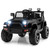 Black Kids 12v 4x4 Off-Road Rubicon Style Sit-in Truck + Remote