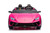 Kids 2 Seat Pink Official 24v Lamborghini Huracan 4WD Rideon Car