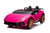 Kids 2 Seat Pink Official 24v Lamborghini Huracan 4WD Rideon Car