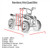 Bambii Kids Black 250w 24v Electric Battery Powered Quad Bike