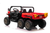 Kids 12V Red 2-Seat 6X6 Electric Truck Polaris Rear Tipper Bucket