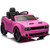 Girls 12v Official Pink Dodge SRT Ride on Sportscar & Remote