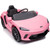Girls Pink Official McLaren GT Twin Turbo 12V Ride on Super Car