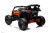 Kids Orange 24v UTV Wide Seat Electric Off Roader + Suspension