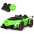 2 Seater Green Licensed Lamborghini  Ride On Sports Car for Kids