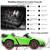 2 Seater Green Licensed Lamborghini  Ride On Sports Car for Kids