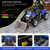 Kids Blue 12v Electric Ride On Digger Bucket & Remote Control