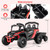 Kids Deluxe Spec Red 12V Zoom UTV Suspension Buggy