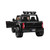 Kids Twin Seat Licensed Black Ford Duty 12V Ride-in Pick-up Truck
