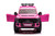 Girls Pink 2 Seat Official Ford Duty 12V Ride-on Pick-up Truck