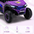 12V Purple ATV 2-Seat 12V Battery Ride-On Car + Remote Control