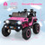 Girls 24v 2 Seat Pink Large TWA Monster Truck & Remote Control