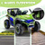 12V Green-Machine ATV 2-Seat 12V Battery Ride-On Car + Remote