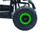 Green 1500W 48V Teenager Electric Shaft Driven Quad Bike