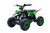 Green 1500W 48V Teenager Electric Shaft Driven Quad Bike