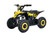 Yellow 48V 1000W Age 9-14 Battery Powered Electric Quad Bike