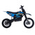 Blue Older Kids 60v RNR Brushless Motor Lithium Power Dirt Bike