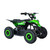 Green 48V 1000W Age 7-11 Battery Powered Electric Quad Bike