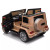 Kids 12v Official Khaki Mercedes G-500 Ride on SUV with Remote