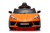 Kids Orange 12v Corvette Corvette Stingray C8 Ride On Sports Car + Remote