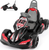 Black 12 Volt Ride On 12v Battery Powered Sit Down Go Kart