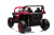 Kids Red 24v Power 2-Seater Luxury Motorized UTV Vehicle + TV
