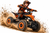 Kids Orange 48V 1000W Age 7-11 Battery Powered Quad Bike