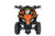 Kids Orange 48V 1000W Age 7-11 Battery Powered Quad Bike