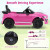 Girls Pink Official 12v Ford Mustang GT Cobra Kids Electric Car