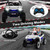 Kids White ATV 2-Seat 12V Battery Ride-On Car + Remote Control