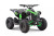 Pre-Assembled Green & Black 48V Teen Electric Shaft Driven Quad Bike