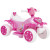 Girls Pink Disney Princesses Bubble Machine 6V  Ride On Quad