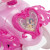 Girls Pink Disney Princesses Bubble Machine 6V  Ride On Quad