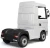 Kids 24v Official White 4WD Scania Ride On Lorry & Trailer