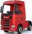 Kids 24v Licensed Red 4WD Scania Ride On Lorry & Free Trailer