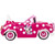 Girls Official Pink Minnie Mouse Disney Ride on Car with Lights