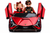 Kids 24v Shiny Red 2 Seat Drifting Lamborghini Sian Ride On Car