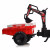 Red 24v Mega Multi-Function Tractor, Digger, Loader & Excavator