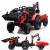 Red 24v Mega Multi-Function Tractor, Digger, Loader & Excavator