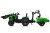 Green 24v Kids Multi-Function Tractor, Digger, Loader & Excavator