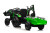 Green 24v Kids Multi-Function Tractor, Digger, Loader & Excavator