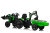 Green 24v Kids Multi-Function Tractor, Digger, Loader & Excavator