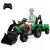 Green 24v Kids Multi-Function Tractor, Digger, Loader & Excavator