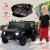 Kids Official Black Land Rover Defender 12v Ride on Car & Remote