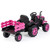 Girls Pink 24v Power Kids Sit on Tractor & Detachable Trailer